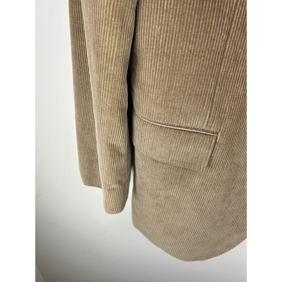 VTG Hunt Valley Corduroy Sport Coat Men's 44 L Tan Brown Jacket Blazer Academia - Picture 12 of 16